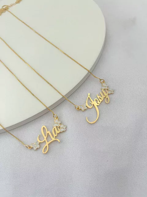 Colar Borboleta Personalizado