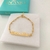 Pulseira infantil com borboleta - comprar online