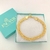 Pulseira gurme dupla