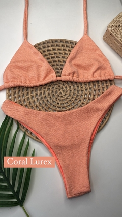 Conjunto Comfort Laranja Summer Lurex - comprar online