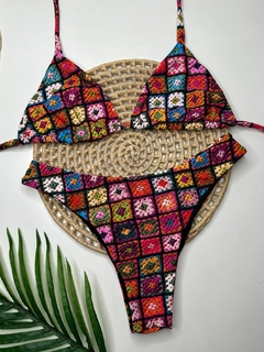 Conjunto Comfort Estampado Crochê Farm
