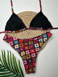 Conjunto Comfort Estampado Crochê Farm - comprar online