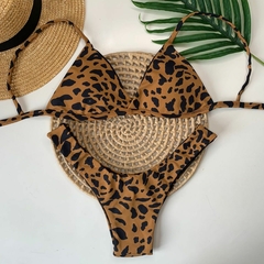 Conjunto Comfort Onça Marrom Liso