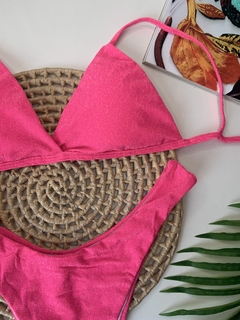Conjunto Comfort Rosa Neon Lurex na internet