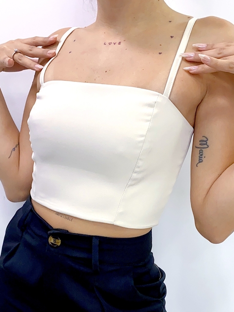 Cropped Charlotte - creme