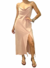 Slip Dress midi - bege - comprar online