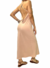 Slip Dress midi - bege na internet