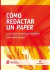 Cómo redactar un paper - comprar online