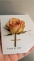 Cartão floral rosa na internet