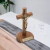 CRUCIFIXO MAD CILINDRICA 12CM MESA OV (EIS O CORDEIRO DE DEUS!) - loja online