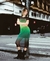 Vestido Tule - gradient - verde - comprar online