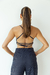Blusa risca de giz com amarração na internet