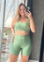 Conjunto Bermuda Meia Coxa +Top Feel Rib Glow - comprar online