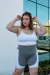 Bermuda Meia Coxa PLUS SIZE