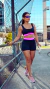 Conjunto Belly Top +Shorts - Poliamida - comprar online