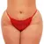 Fio Dental Plus Size Vermelha Palavras Strass Tallyta - comprar online