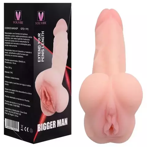 Masturbador Masculino Em Cyber - 17 x 7,5cm