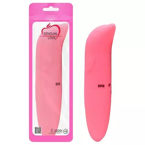 Vibrador Ponto G Golfinho Aveludado - ROSA