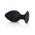 Plug Anal em Silicone Go Play Gui Pequeno Preto - 6 cm x 3 cm - PliSanta 