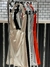vestido saten ballenas #2541 - tienda online
