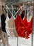 top corset taza acordonado saten #2493 en internet