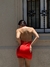 vestido saten ballenas #2541 - comprar online