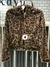campera capucha teddy print #2639