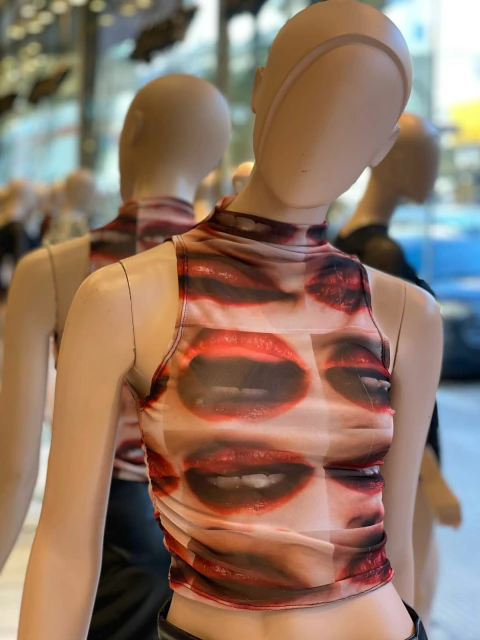 Polera Tull Frunce Lab #2731