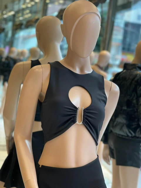 Top Lycra U Hebilla #5034 - comprar online