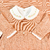 Saída maternidade tricot 4 peças coração rose - comprar online