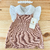Vestido nuvem tricot rose + body guippir + faixinha - comprar online