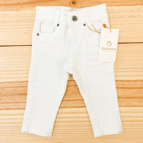 Calça jeans branca