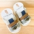Sandálinha detalhe azul tiras - comprar online