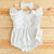Romper boneca babadinho branco - comprar online