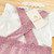 Romper Jardineira pompom lilas Tricot + Body guippir + Faixinha - Titokinha