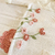 Imagem do Saída maternidade tricot 3 peças offwhite bordado flores