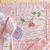 Imagem do Saída maternidade tricot 3 peças rosa bebê bordado flores