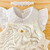 Vestido margarida tricot branco + body guippir + faixinha - comprar online