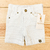 Bermuda jeans branca
