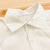 Body camisa basico branco manga longa - Titokinha