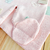 Saída maternidade tricot 3 peças rosa borboletas coloridas