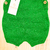 Romper jardineira pipoca verde + body golinha - loja online