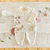 Saída maternidade tricot 3 peças offwhite bordado flores - comprar online