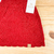 Vestido nuvem tricot vermelho + body rendado + faixinha - comprar online
