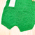 Romper jardineira pipoca verde - comprar online