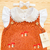 Romper jardineira terra cogumelos + body golinha + faixinha - comprar online