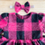 Vestido três marias caipira bela pink - Titokinha