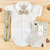 Combinadinho branco e bege - comprar online