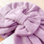 Touca turbante laço lilás - comprar online