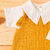 Macacão jardineira mostarda + body golinha - comprar online